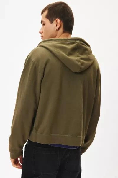 BDG BDG Bonfire Solid Zip-Up Hoodie Sweatshirt 3