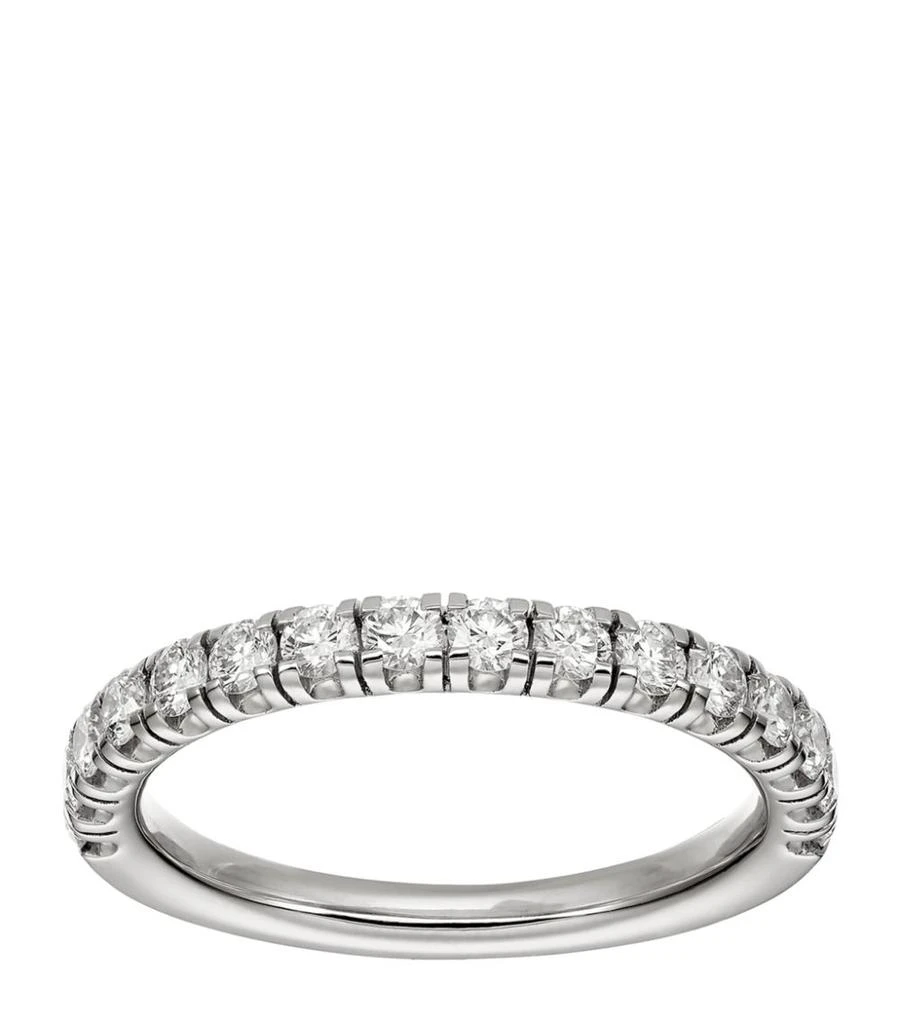 Cartier Platinum and Diamond Étincelle de Cartier Wedding Band 1