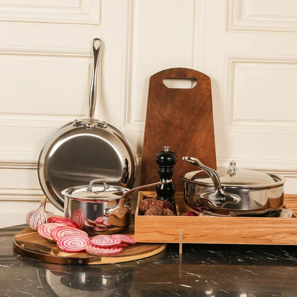 Mauviel M’Cook 5-Ply 2-Piece Frying Pan Set, 7.9-Inch 
10.2-Inch 6