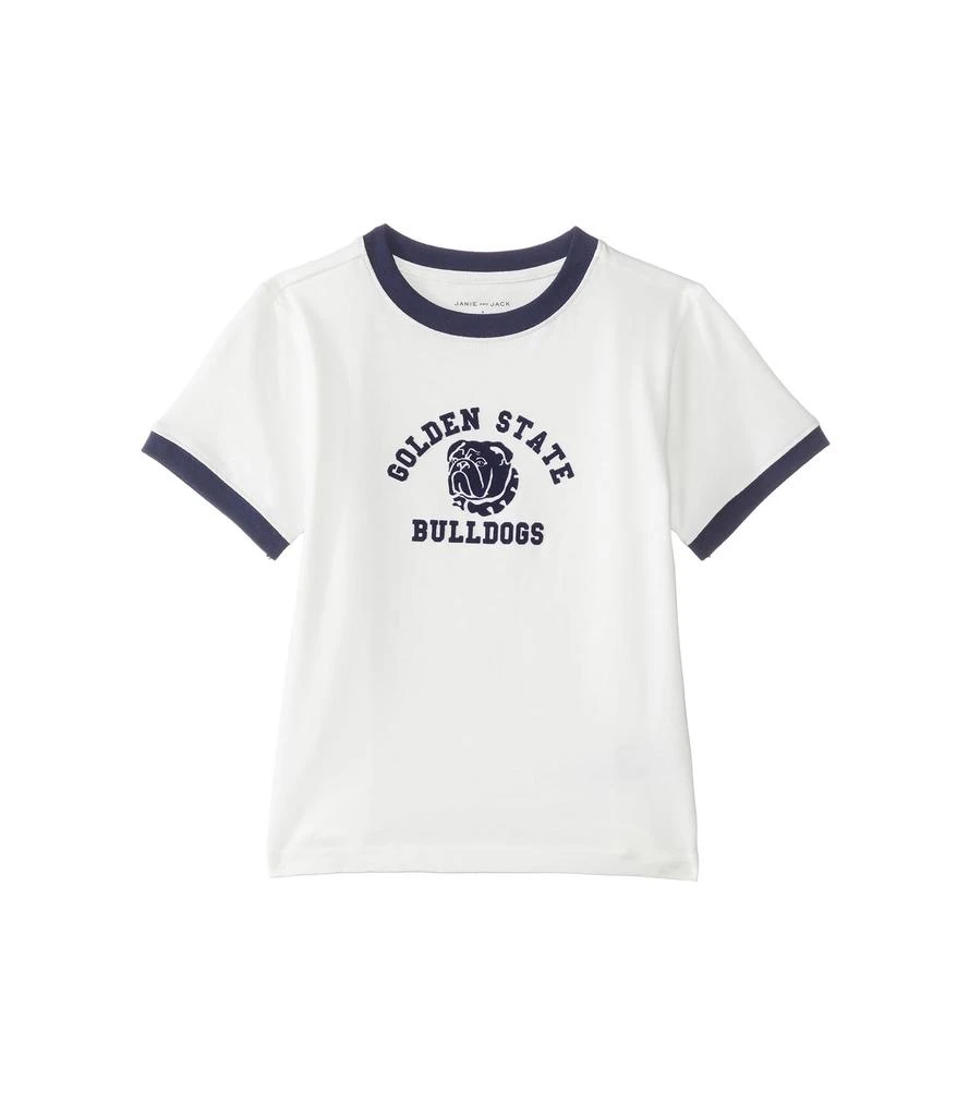 Janie and Jack Bulldog Graphic Tee (Toddler/Little Kids/Big Kids) 1