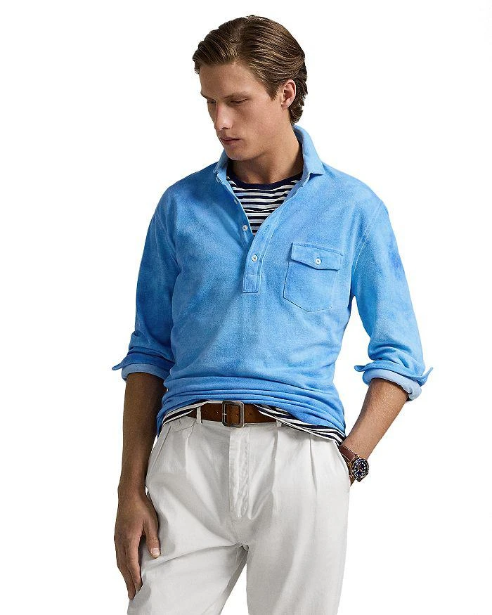 Ralph Lauren Garment-Dyed Mesh Polo Shirt 1