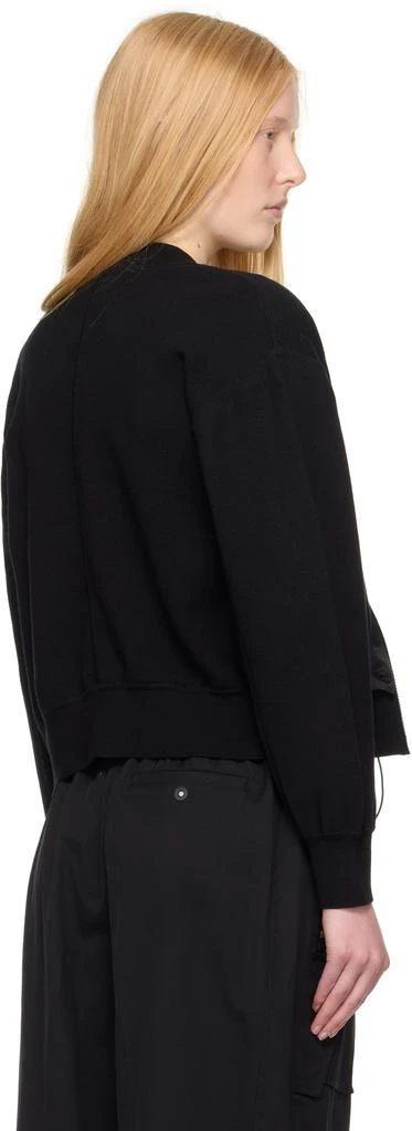 3.1 Phillip Lim Black Double Layered Bomber Jacket 3
