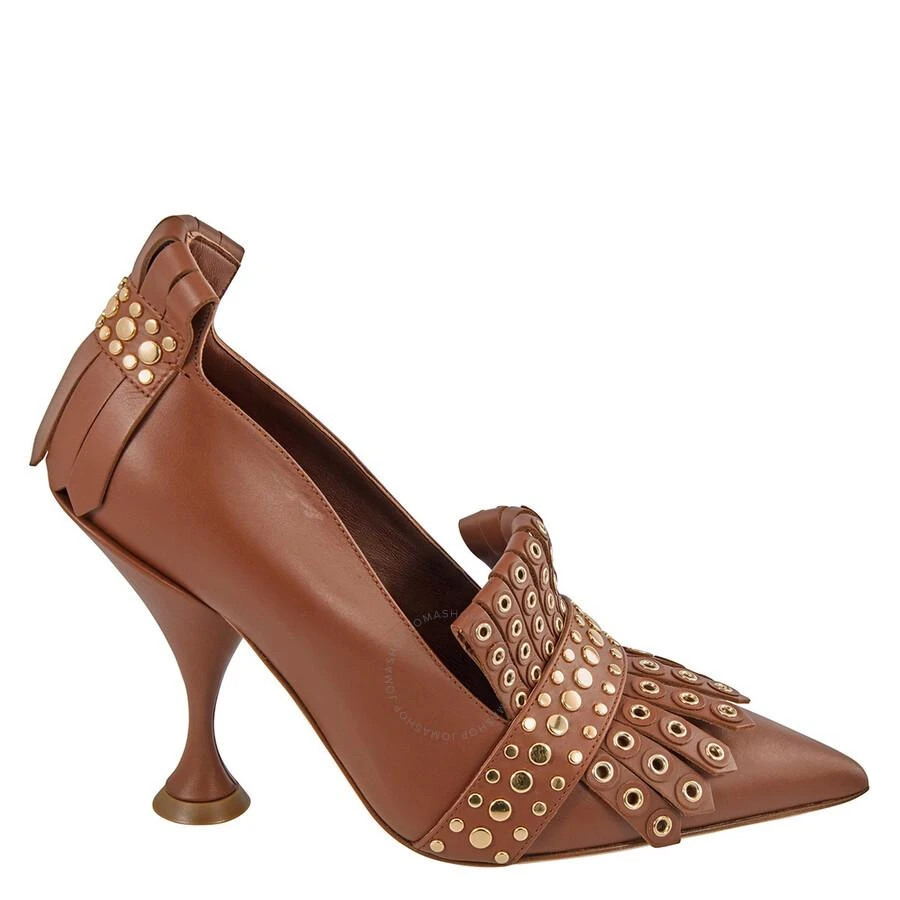 Burberry Ladies Goodall 105 Kiltie Fringe Court Pumps 1
