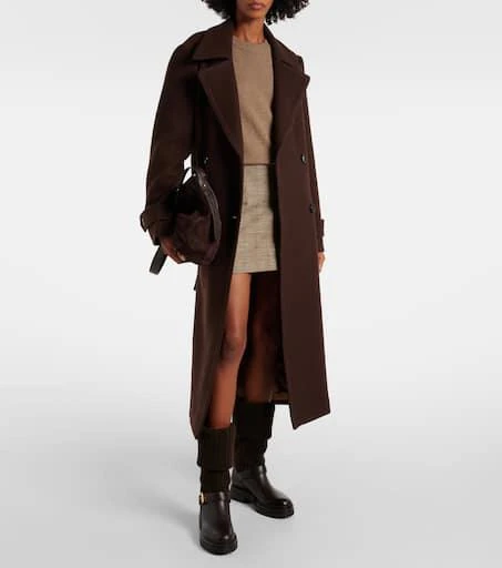 Gianvito Rossi Thurso leather-trimmed biker boots 3