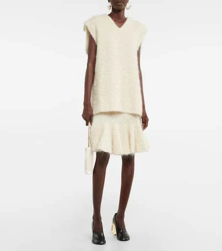 Jil Sander Mohair-blend sweater vest 2