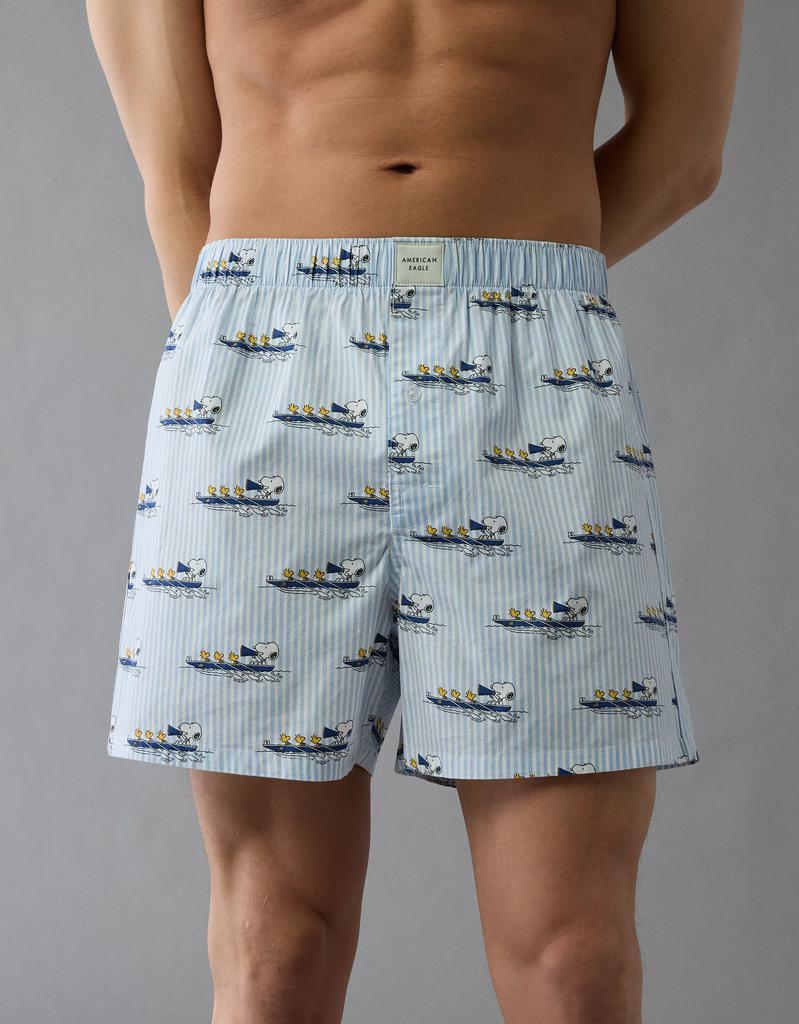 AE AEO Men's Snoopy Boat Stretch Boxer Short