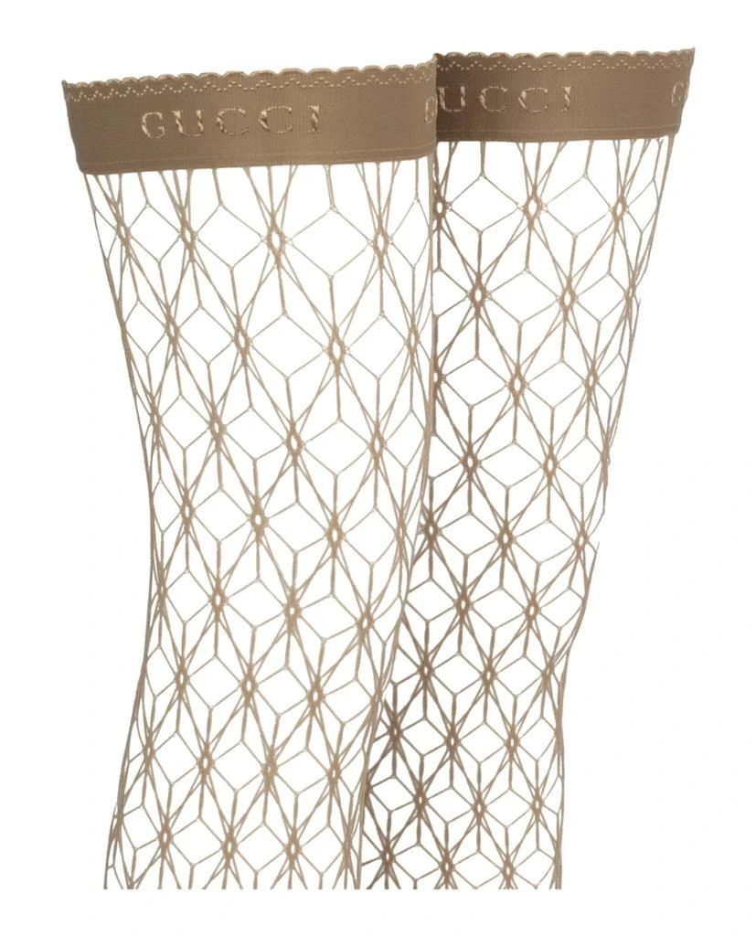 Gucci Thigh-High Fishnet Socks 3