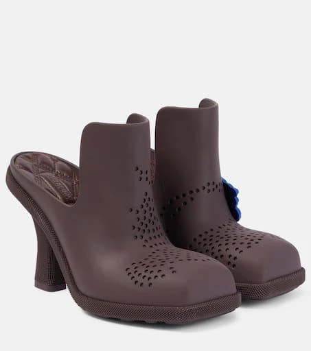 Burberry Barbican PVC mules 1