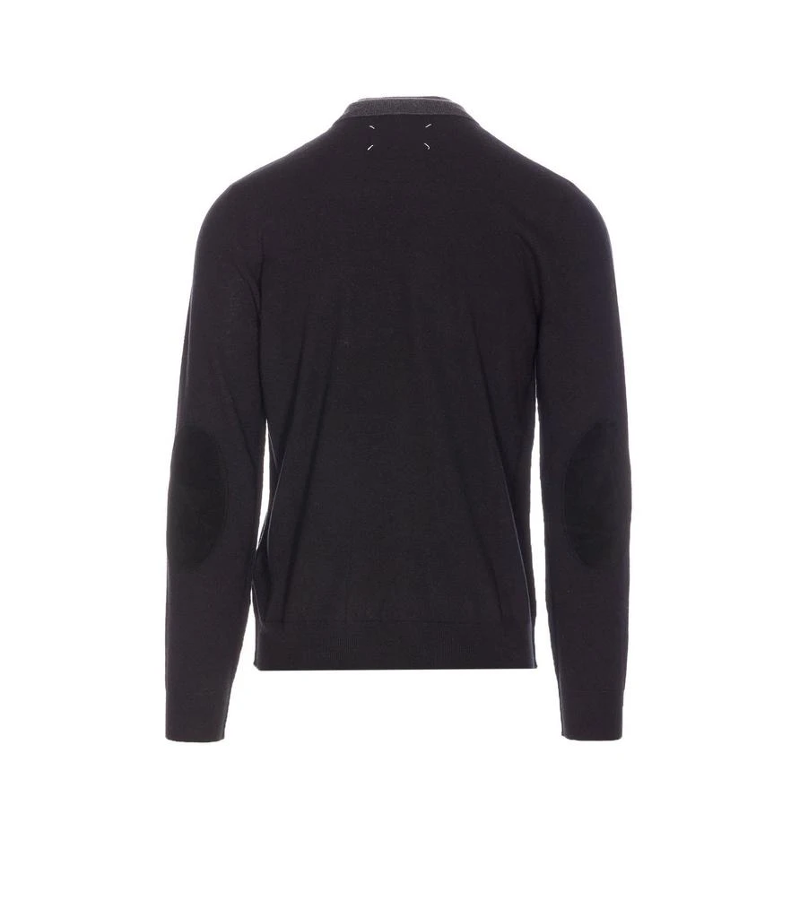 MAISON MARGIELA Maison Margiela Two-Toned Turtleneck Knitted Jumper 2