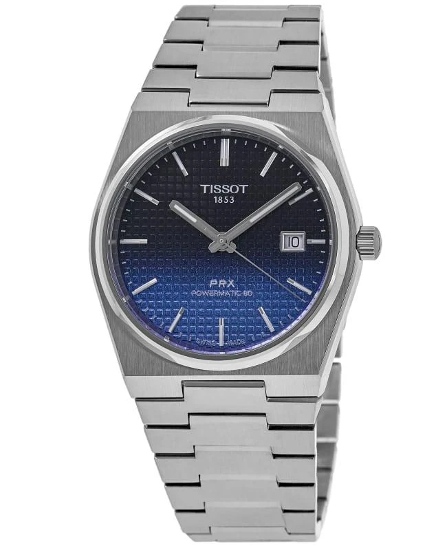 Tissot Tissot PRX Powermatic 80 40mm Automatic Blue Dial Steel Men's Watch T137.407.11.051.01 1