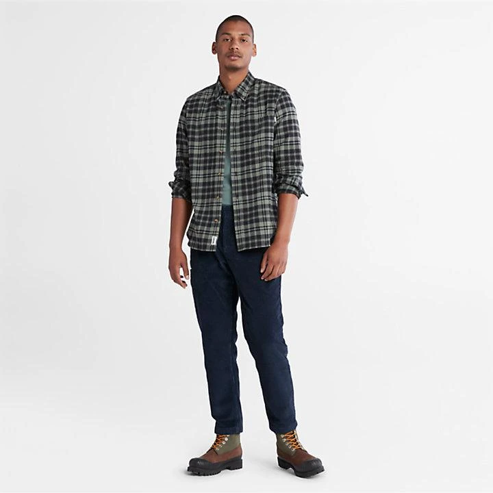 Timberland Flannel Checked Shirt for Men in Green 3