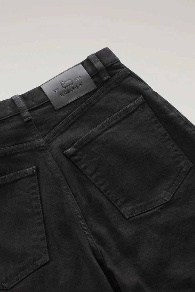Woolrich Denim Pants in Cotton - Women - Black 4