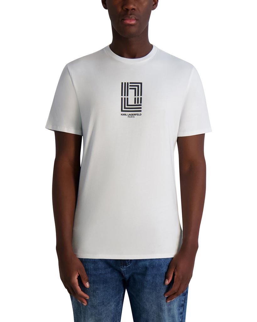 Karl Lagerfeld Paris DOUBLE L LOGO TEE