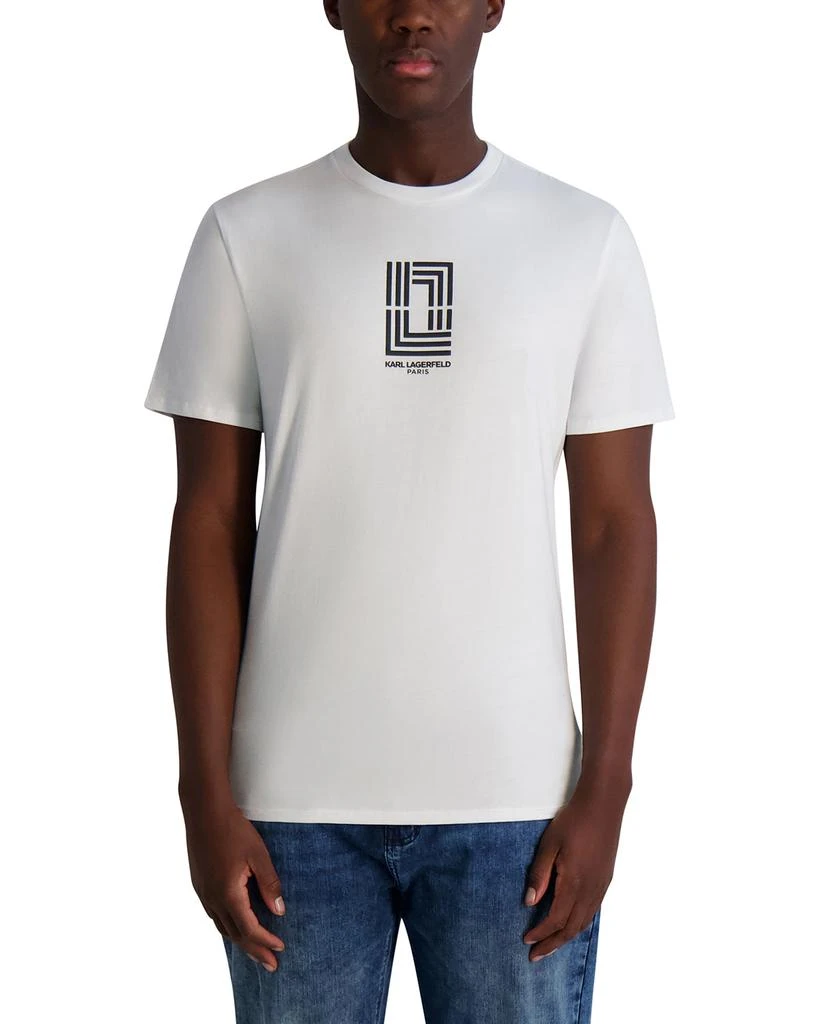 Karl Lagerfeld Paris DOUBLE L LOGO TEE 1