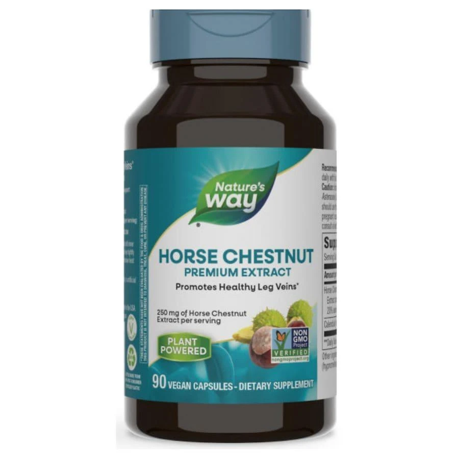 Nature's Way Horse Chestnut Vegetarian Capsules 1