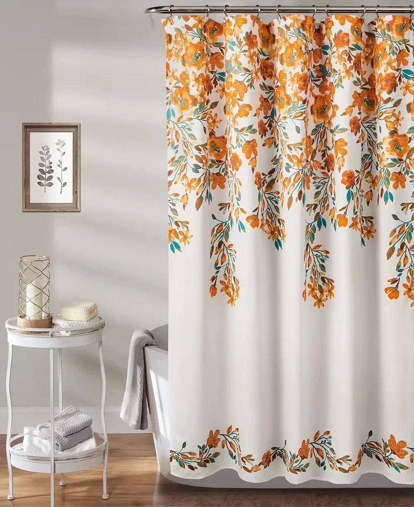 Lush Décor Tanisha Floral Shower Curtain, 72" x 72" 1