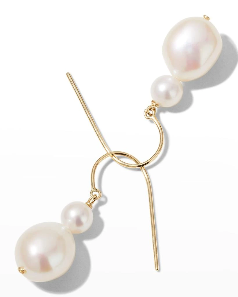 POPPY FINCH Baroque Duo Hook Earrings 4