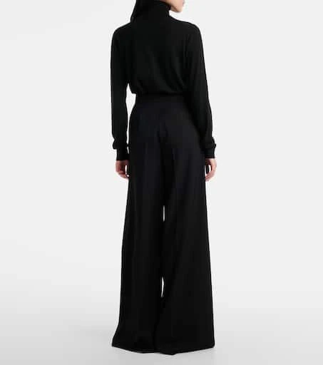 Max Mara Ninfa wool wide-leg pants 3