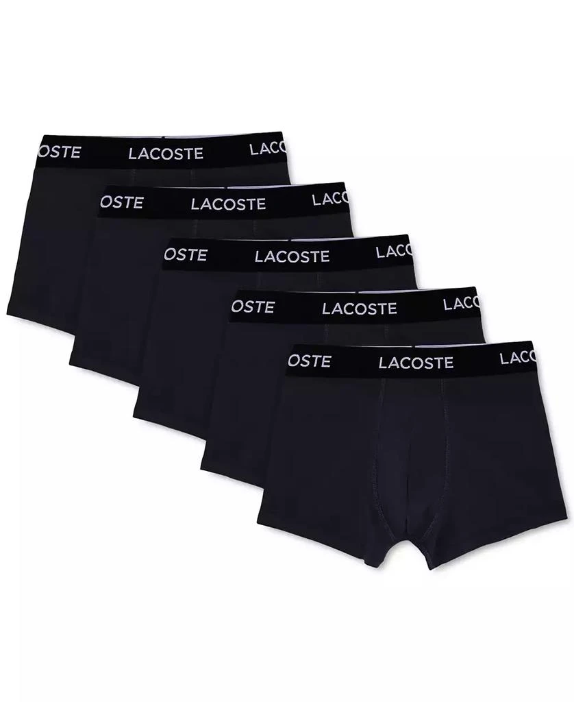 Lacoste Men’s 5-Pack Cotton Trunk Underwear 1