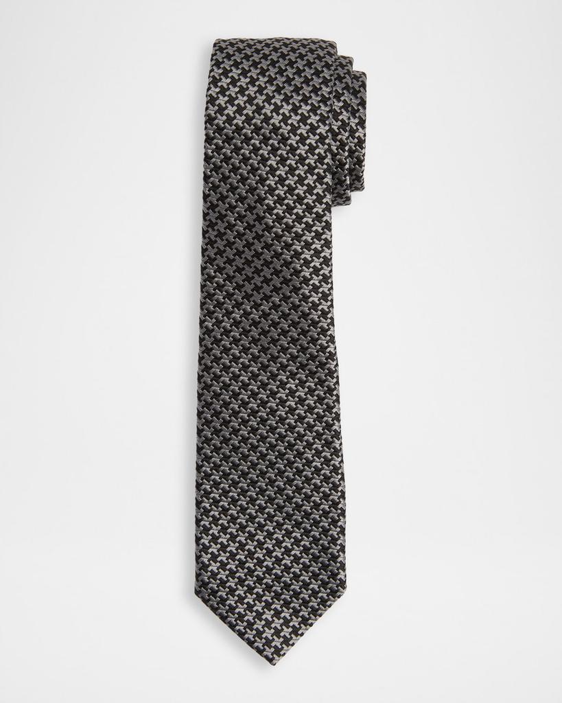 Tom Ford Men's Mulberry Silk Star Pinwheel Tie