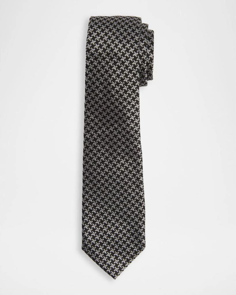 Tom Ford Men's Mulberry Silk Star Pinwheel Tie 1