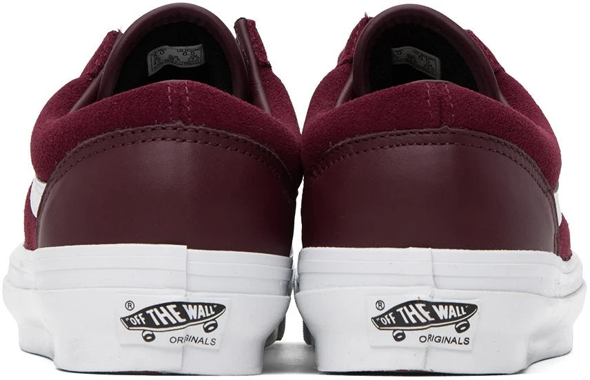 Vans Burgundy OG Style 36 LX Sneakers 2