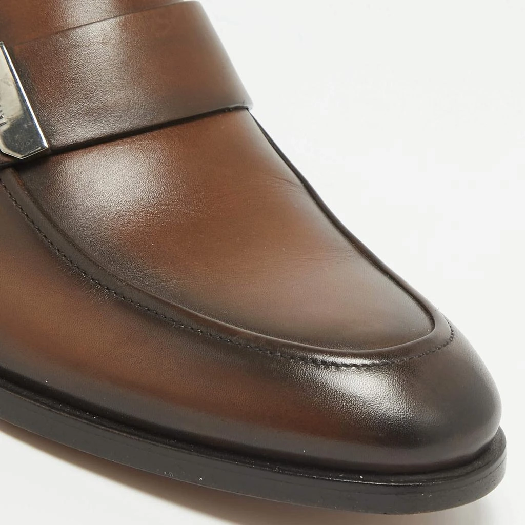 Berluti Berluti Brown Leather Penny Loafers Size 40.5 7