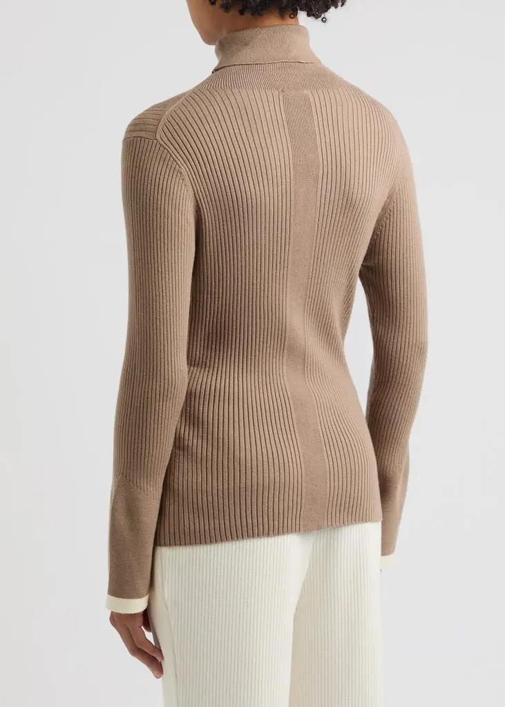Varley Ravena ribbed-knit top 3
