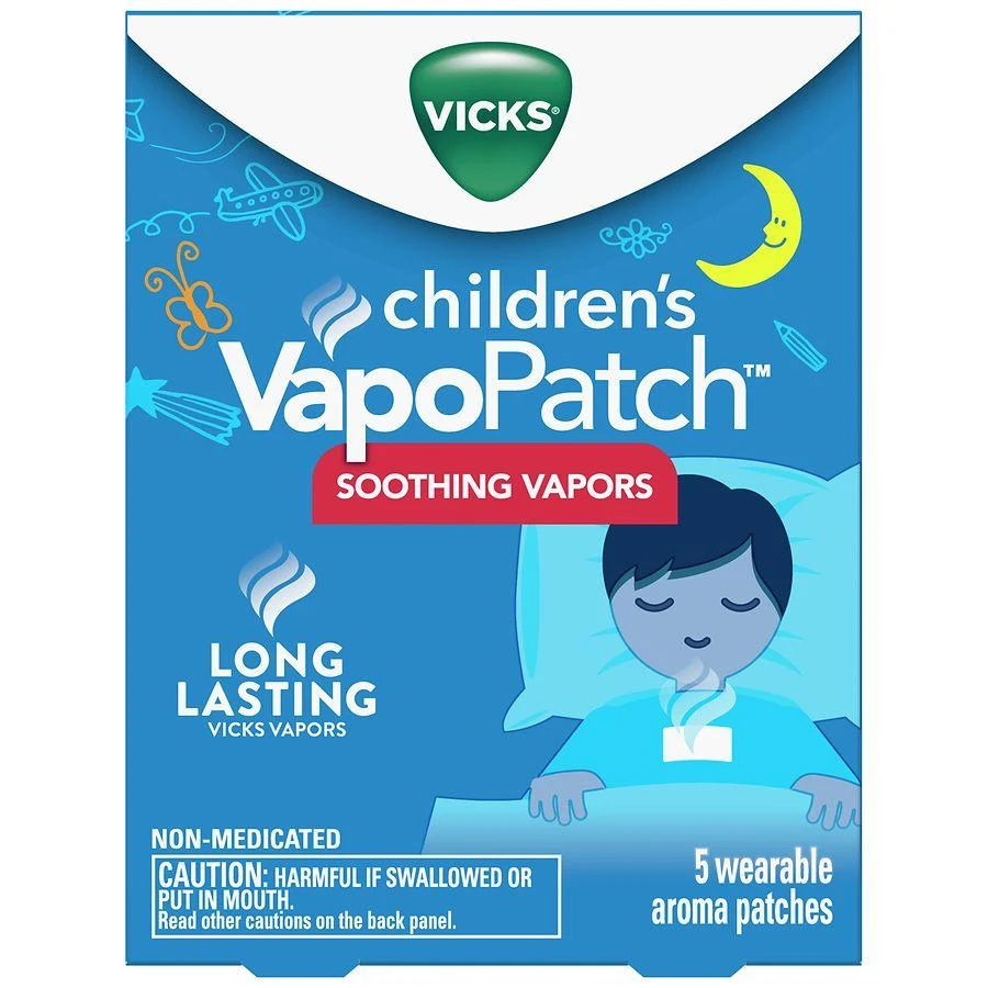 Vicks Non-Medicated Wearable Aroma Patch, Soothing Vicks Vapors, Ages 6+ Eucalyptus and essential oils 2
