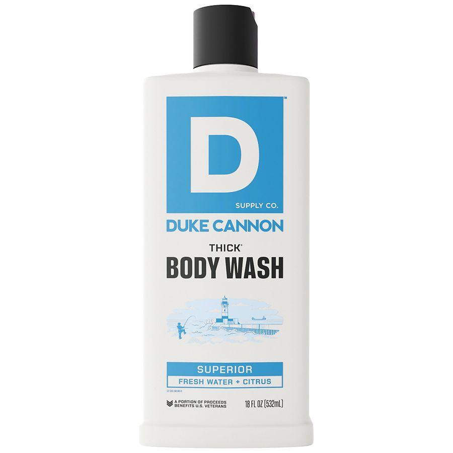 Duke Cannon Thick Body Wash Superior - Fresh Water + Citrus