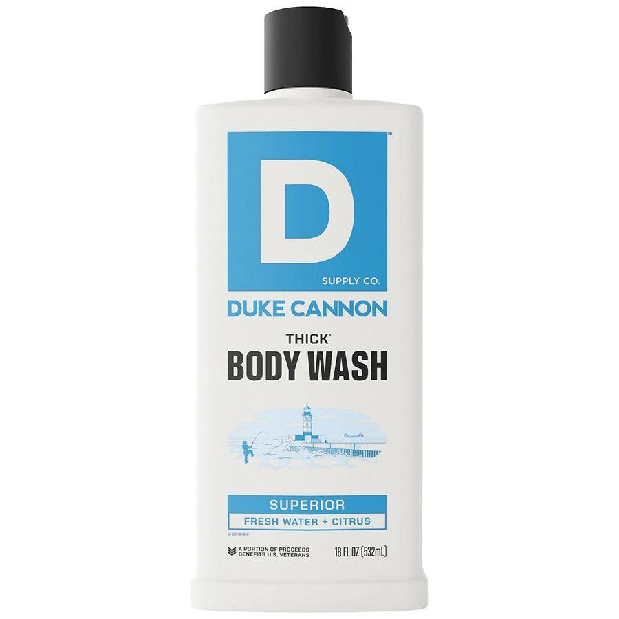 Duke Cannon Thick Body Wash Superior - Fresh Water + Citrus 1