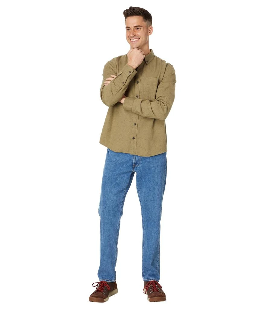 L.L.BEAN Signature Donegal Woven Long Sleeve Shirt 4