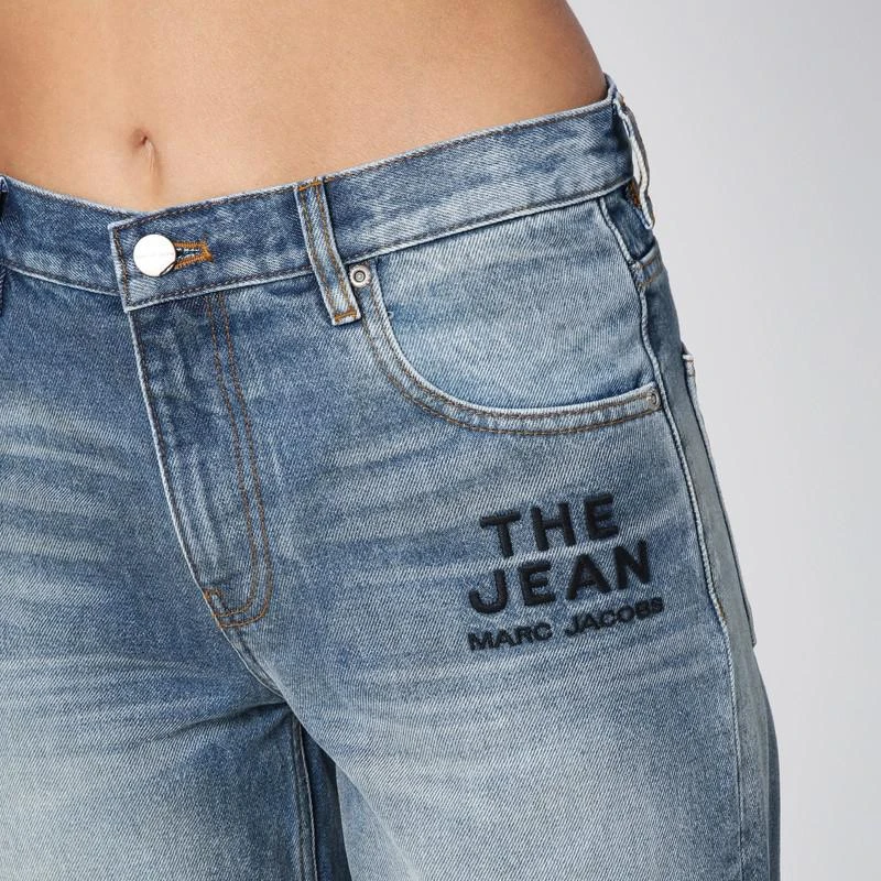 Marc Jacobs Washed denim jeans with logo 5