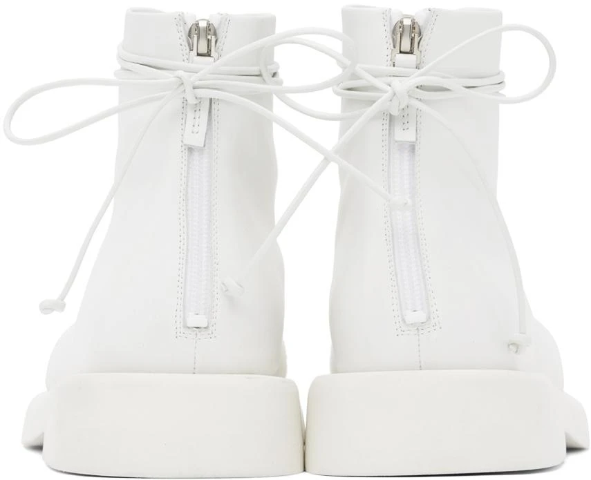 Marsèll White Gomme Gommello Boots 2