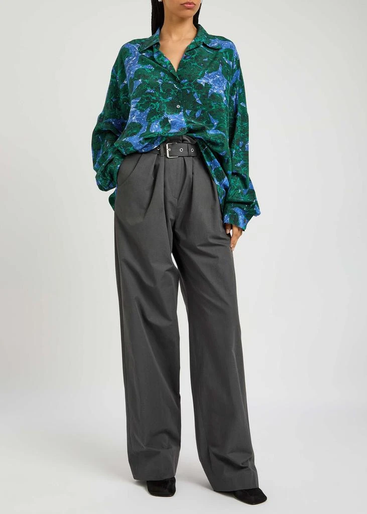Dries Van Noten Casia printed silk shirt 4