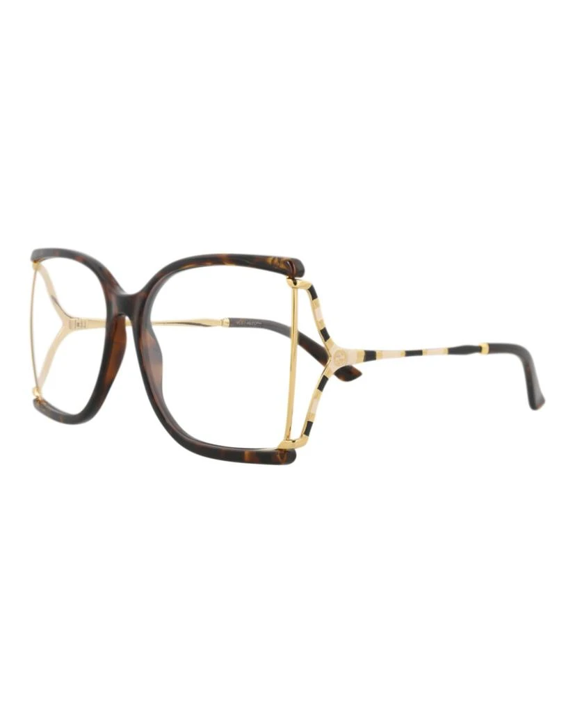 Gucci Square-Frame Injection Optical Frames 2