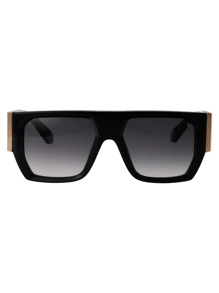 Philipp Plein Women Sunglasses Black Gradient Square SPP067 0700 NEW AUTHENTIC PHILIPP PLEIN SPP067/0700 - Sunglasses main image 2