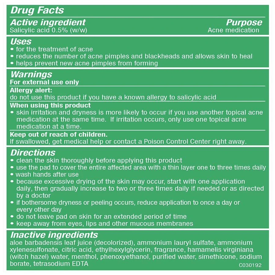 Stridex Sensitive Skin Pads 3