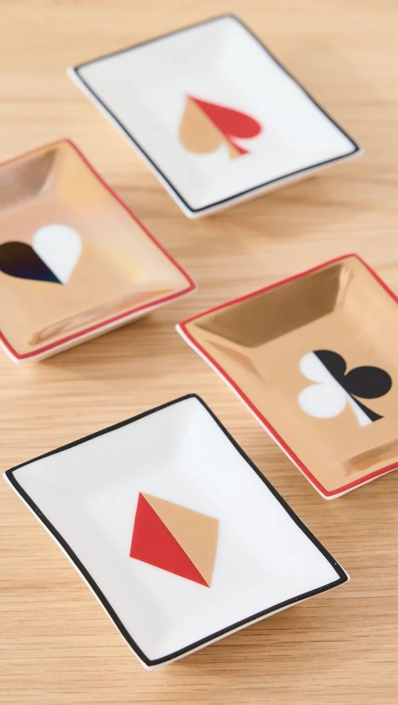 Jonathan Adler Set Of 4 Dealer's Choice Petite Trays 3