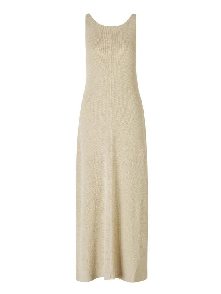 The Row The Row Fleet Sleeveless Knitted Midi Dress 1