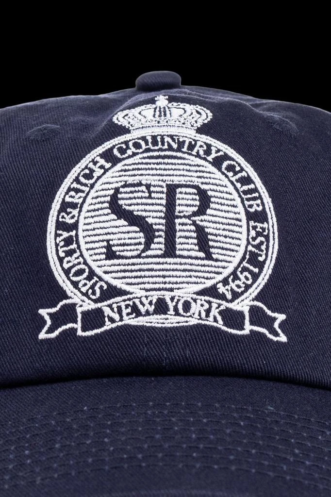 Sporty 
Rich Sporty 
Rich Logo Detailed Curved Peak Cap 3