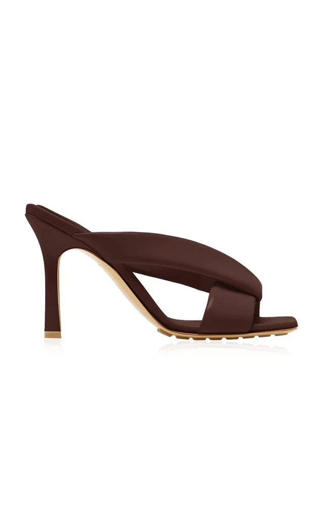 Bottega Veneta Bottega Veneta Cushion Lux Leather Sandals - Moda Operandi