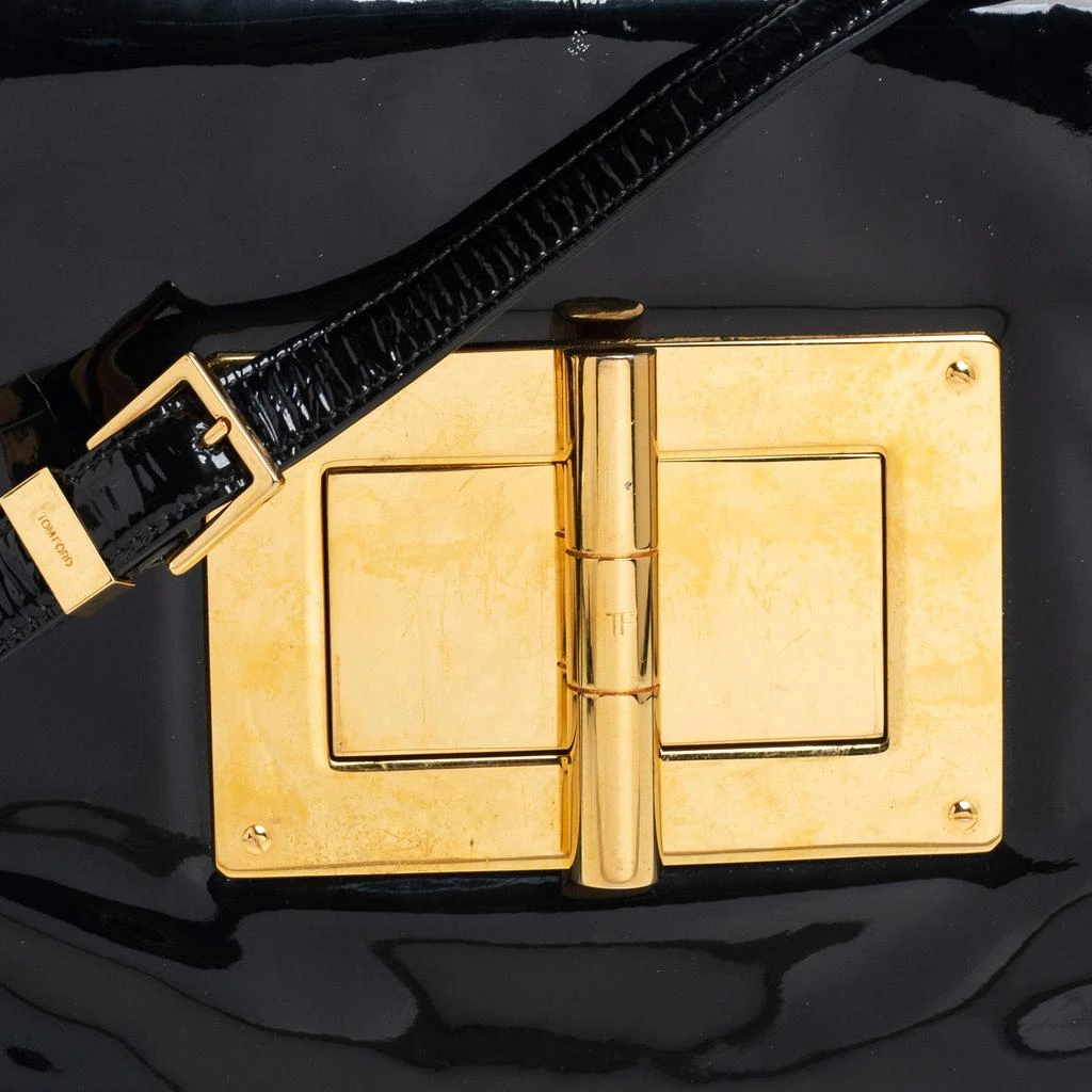 Tom Ford Tom Ford Black Patent Leather Natalia Crossbody Bag 5