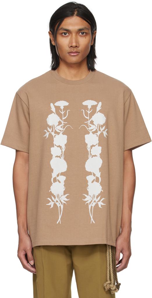 Song for the Mute Pink Dusty Foliage T-Shirt