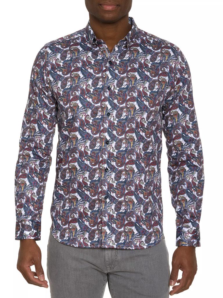 Robert Graham Sabir Paisley Button-Down Shirt