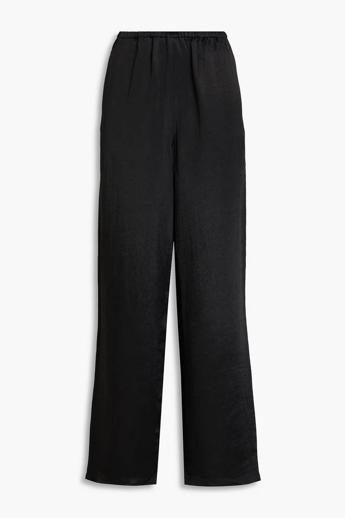 Tibi Satin-twill wide-leg pants 1
