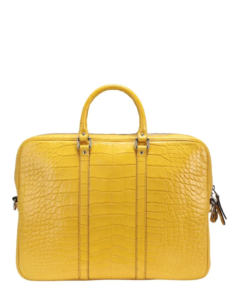 Gucci Crocodile Leather Briefcase 5
