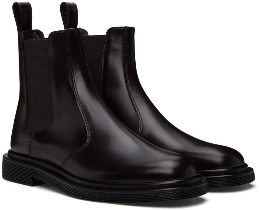 The Row Brown Elastic Ranger Boots 4