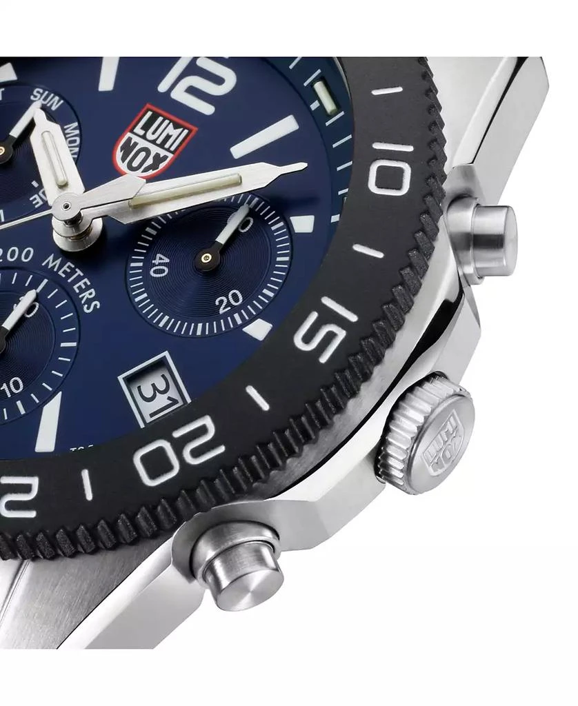 Luminox Men's Swiss Chronograph Pacific Diver Stainless Steel Bracelet Watch 44mm 3
