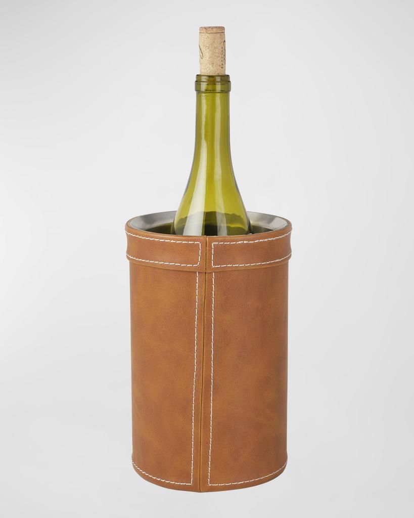 Mikasa Faux Leather Stitched Wine Chiller